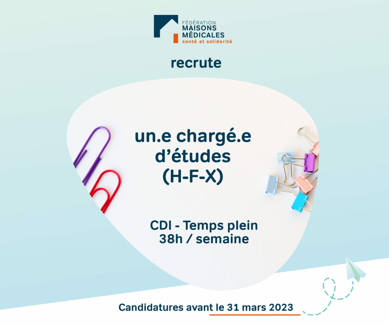 offre emploi FMM études