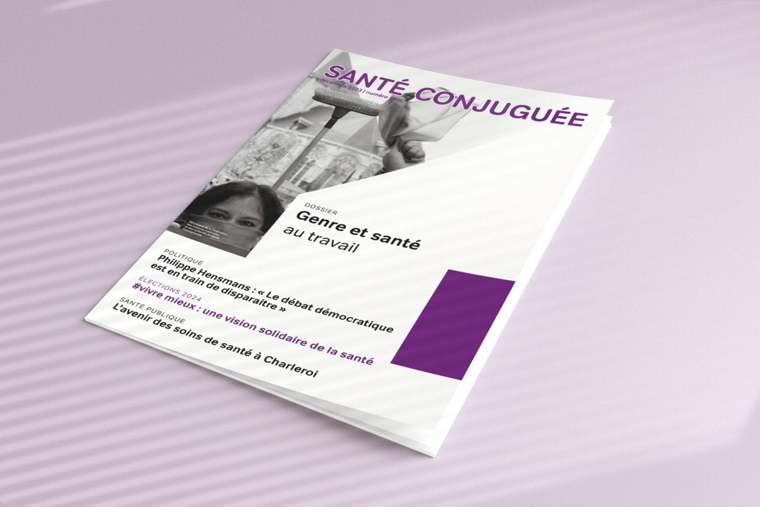 santé conjuguée 105 genre et travail - Fédération des maisons médicales